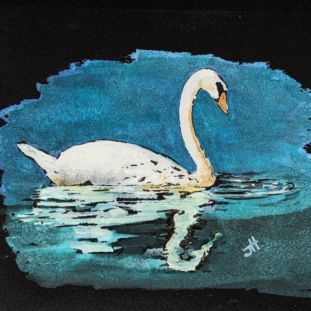Art Print of Watercolour Painting